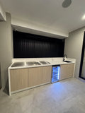 Timber look Aluminium outdoor kitchen